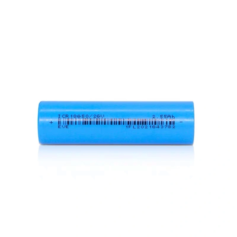 18650 3.7V 2550mAh Ncm Cell Battery for Electrical Tools/Electric Car