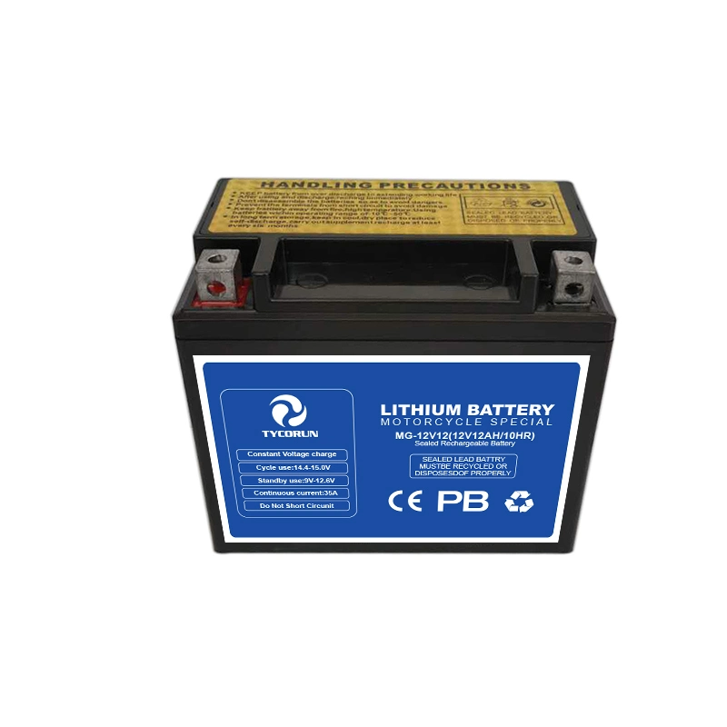 Tycorun OEM Starting Power Lithium Battery 12V 5ah 7ah 9ah 12ah 14ah LiFePO4 Motorcycle Battery