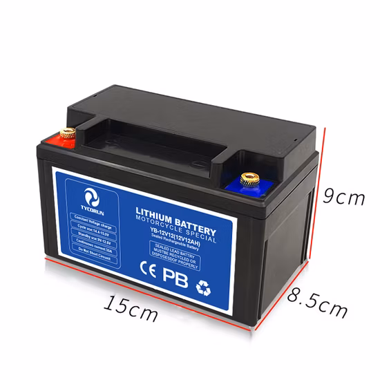 Tycorun OEM Moto Batterie Au Lithium 12.8V 5ah 7ah 9ah 12ah Ebike 12V Moto Batterie De Démarrage