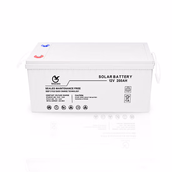Vente chaude 12V 150ah Batterie au gel solaire de stockage rechargeable haute température pour panneau solaire/pompe à eau/bateau/chariot de golf/onduleur/outil électrique/voiture/onduleur/système solaire