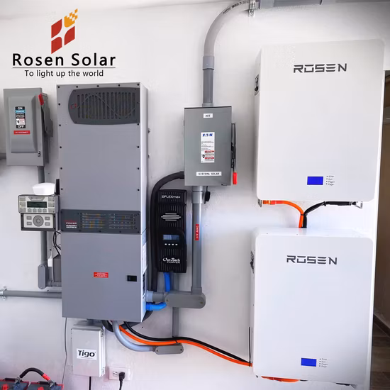 Batterie au lithium 10kwh LiFePO4 Powerwakk montée